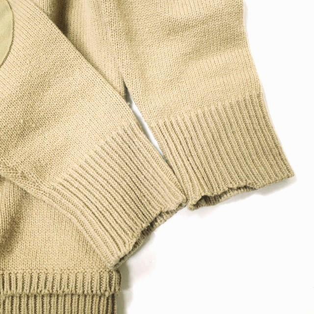 MAISON MARGIELA 4 14 メゾンマルジェラ 22AW Elbow Patch Sweater 5G エルボーパッチクルーネックニット SI1GP0001 S18064 S BEIGE g15625 |  | 06