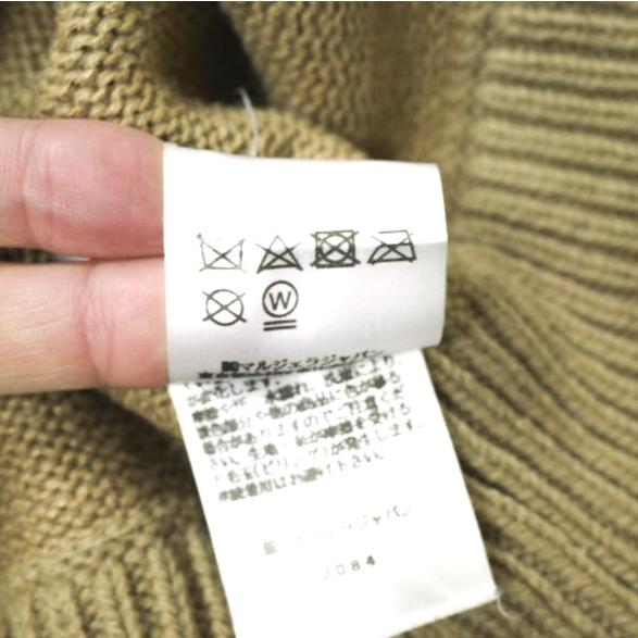 MAISON MARGIELA 4 14 メゾンマルジェラ 22AW Elbow Patch Sweater 5G エルボーパッチクルーネックニット SI1GP0001 S18064 S BEIGE g15625 |  | 08