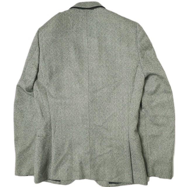Paul Smith ポールスミス 日本製 ウールカシミヤ1Bジャケット 36 グレー テーラード  比翼フロント アウター g15648 |  | 01