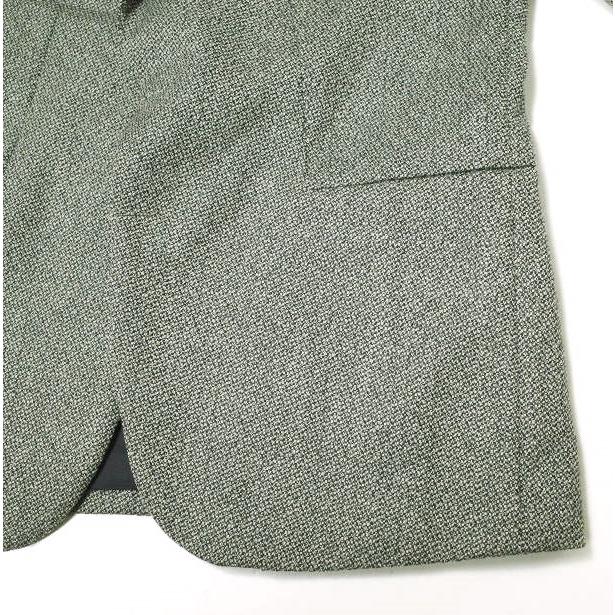 Paul Smith ポールスミス 日本製 ウールカシミヤ1Bジャケット 36 グレー テーラード  比翼フロント アウター g15648 |  | 03