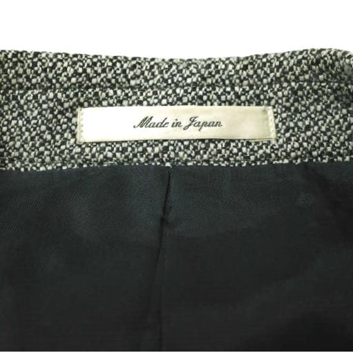 Paul Smith ポールスミス 日本製 ウールカシミヤ1Bジャケット 36 グレー テーラード  比翼フロント アウター g15648 |  | 06