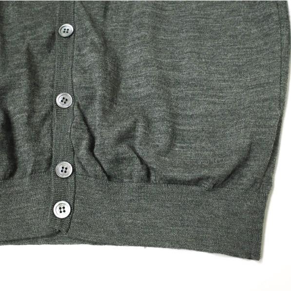 GUCCI グッチ イタリア製 シェリーライン ハイゲージウールVネックカーディガン 232191 Z2954 S グレー ニット トップス g15653 |  | 04