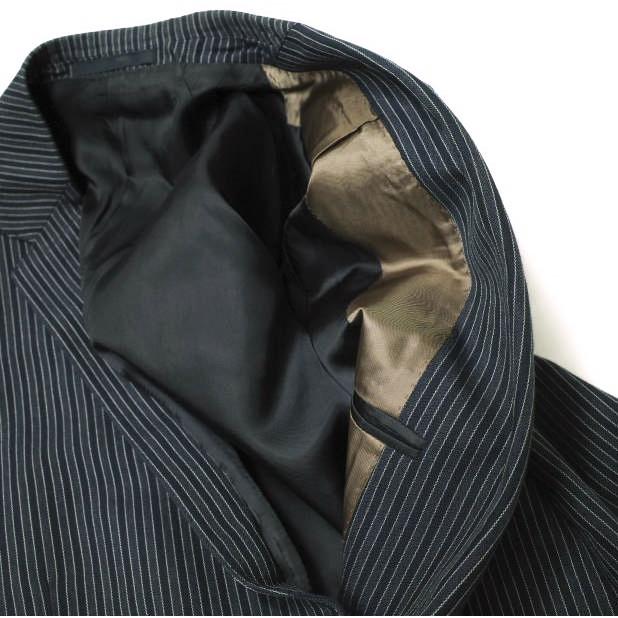 GUCCI グッチ コットンウールストライプ2Bジャケット 18V5F0 46R NAVY テーラード アウター g15655 |  | 05