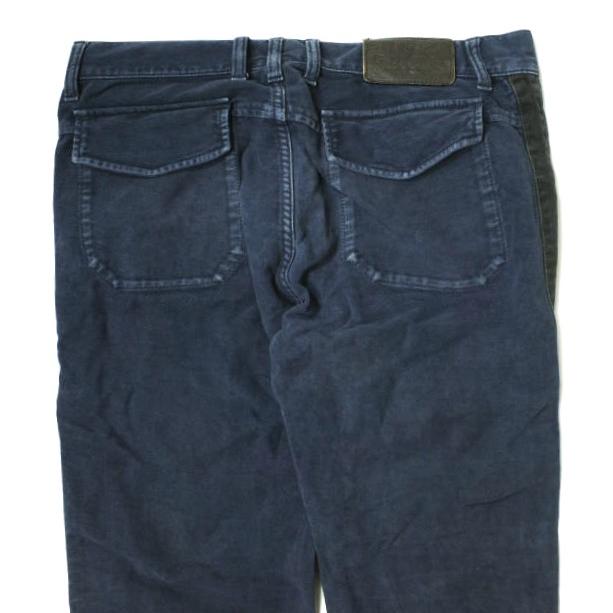 GUCCI グッチ イタリア製 サイドラインモールスキンパンツ 300236 XZ758 44 ネイビー スリムテーパード 5ポケット ボトムス g15658 |  | 05