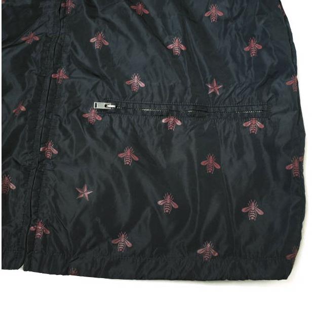 GUCCI グッチ 2016年製 Bee Star Nylon Jacket ハチ＆スター柄 ウインドブレーカー 429587 Z710A 46 ブラック ナイロンジャケット g15660 |  | 03
