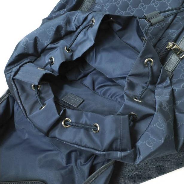 GUCCI グッチ イタリア製 GGナイロン バックパック 387071 498879 ネイビー リュックサック デイパック カバン g15661 |  | 05