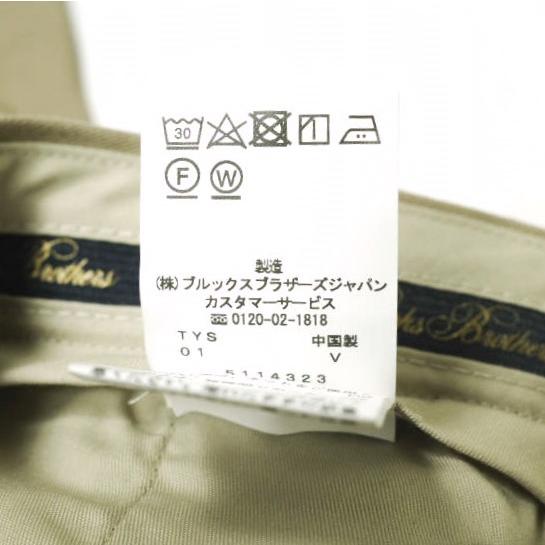 Brooks Brothers ブルックスブラザーズ CLARK FIT テーパードチノ