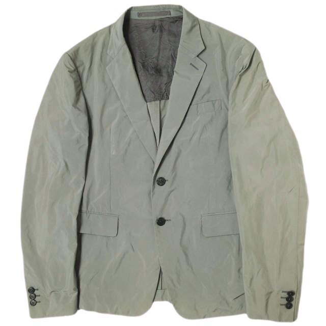 PRADA プラダ ナイロン2Bテーラードジャケット ACS1 2014 3947 SD020 S121 SQK 48 グレー アンコン アウター g15686 | 