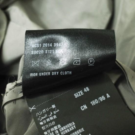 PRADA プラダ ナイロン2Bテーラードジャケット ACS1 2014 3947 SD020 S121 SQK 48 グレー アンコン アウター g15686 |  | 07