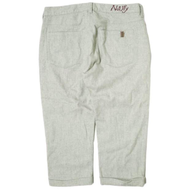 NOTIFY ノティファイ 日本製 Ginko 5ポケットウールクロップドパンツ 32 ライトグレー ボトムス g15691 |  | 01