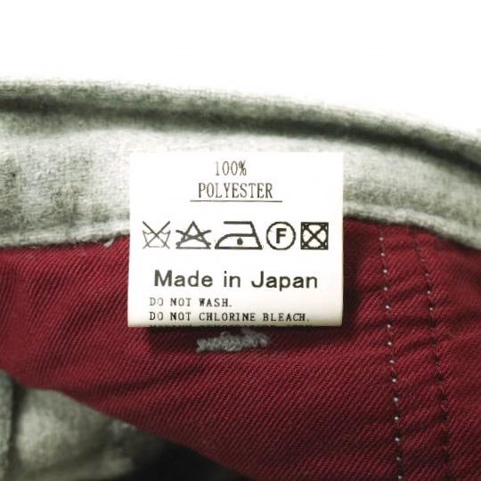 NOTIFY ノティファイ 日本製 Ginko 5ポケットウールクロップドパンツ 32 ライトグレー ボトムス g15691 |  | 08