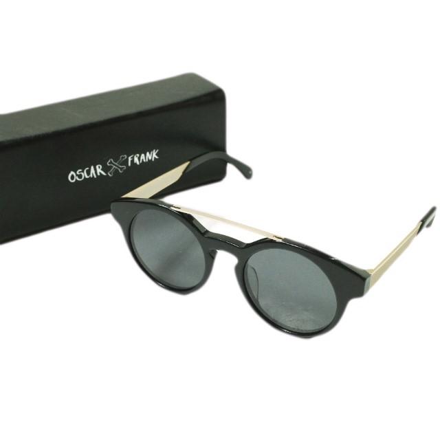 OSCAR＆FRANK オスカーアンドフランク CLUB LEBAH 008BL サングラス ブラック/ブラック 49-20-140 ボストン ラウンド 眼鏡 メガネ g15696 |  | 02