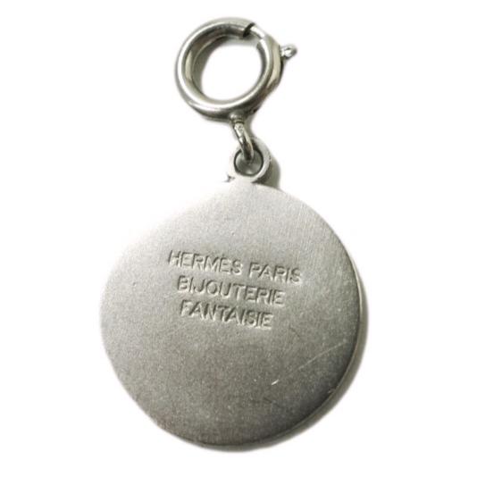 HERMES エルメス セリエ コイン ペンダントトップ シルバー ネックレス チャーム アクセサリー g15697 |  | 01