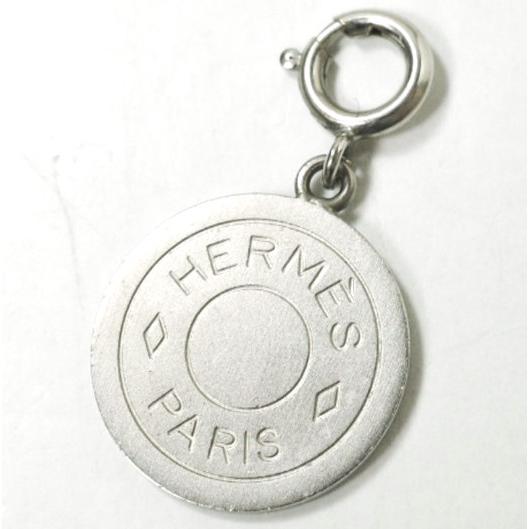 HERMES エルメス セリエ コイン ペンダントトップ シルバー ネックレス チャーム アクセサリー g15697 |  | 02