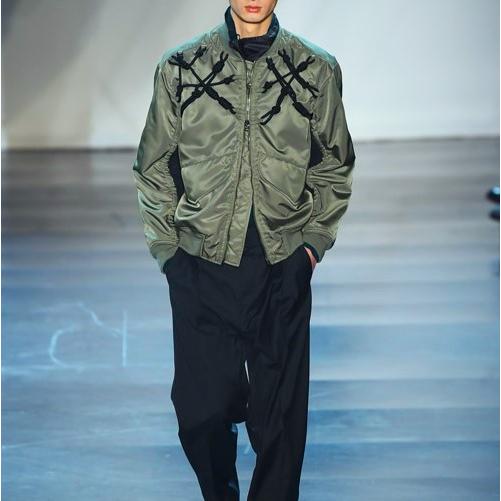3.1 Phillip Lim スリーワン フィリップリム 15AW Knotted Harness Bomber Jacket ロープデザイン ボンバージャケット XS OLIVE フライト |  | 02