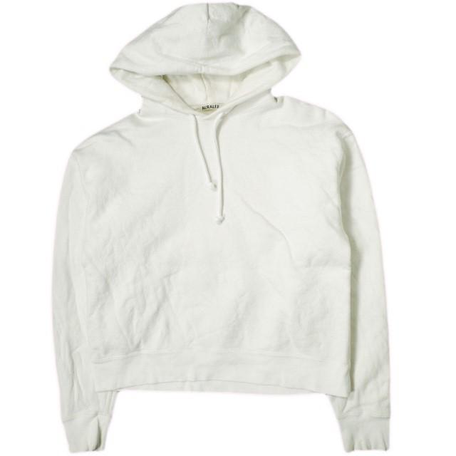 AURALEE オーラリー 日本製 BACK WOOL SWEAT BIG PARKA バックウールスウェットビッグパーカー A6AP06BW 1 OATMEAL プルオーバー g15764 | 