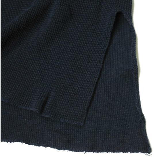 AURALEE オーラリー 日本製 INDIGO WAFFLE P/O インディゴ染めワッフルプルオーバー A5AP02IW 1 ネイビー 長袖 サーマル カットソー g15765 |  | 05