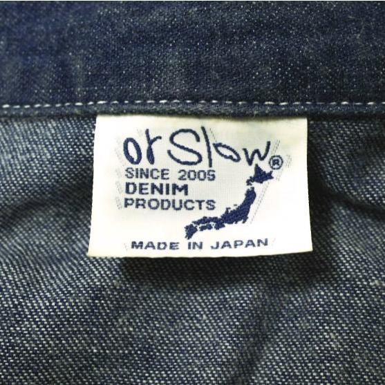 orslow x BEAMS BOY オアスロウ ビームスボーイ 別注 日本製 パッチワークシャツワンピース ONE SIZE インディゴ デニム マキシ g15768 |  | 03