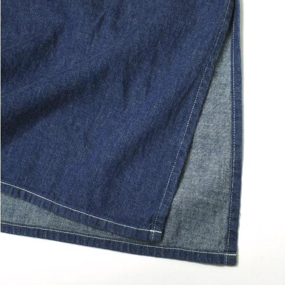 orslow x BEAMS BOY オアスロウ ビームスボーイ 別注 日本製 パッチワークシャツワンピース ONE SIZE インディゴ デニム マキシ g15768 |  | 06