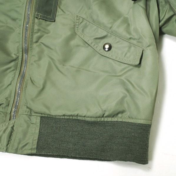 BUZZ RICKSON'S x UNUSED x BEAMS バズリクソンズ アンユーズド ビームス L-2B ナイロンフライトジャケット US1060 0 OLIVE MA-1 g15769 |  | 03