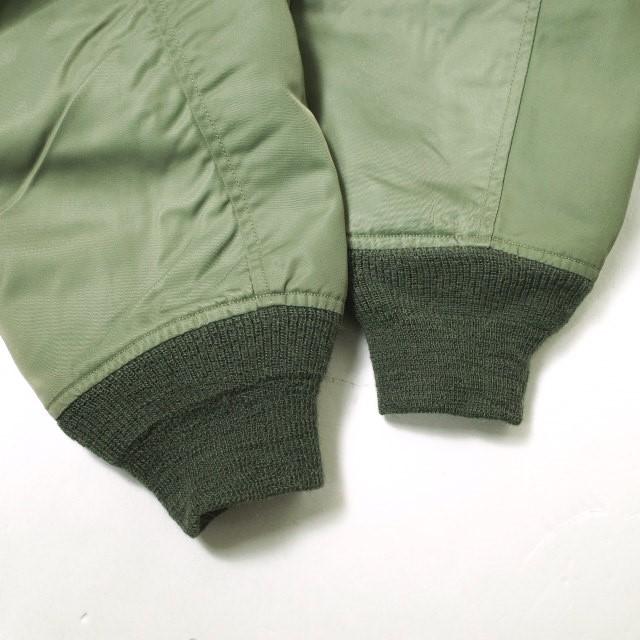 BUZZ RICKSON'S x UNUSED x BEAMS バズリクソンズ アンユーズド ビームス L-2B ナイロンフライトジャケット US1060 0 OLIVE MA-1 g15769 |  | 04