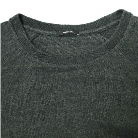 DENHAM デンハム JV RAGLAN CREW CFJ コットンアクリル ラグラン DENHAM デンハム JV RAGLAN CREW CFJ コットンアクリル ラグラン