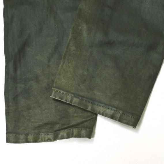 DIESEL BLACK GOLD ディーゼルブラックゴールド イタリア製 TYPE-241 コーティング加工スキニーパンツ 28 OLIVE ボタンフライ g15804 |  | 06