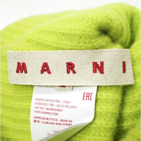 MARNI マルニ 19AW ネオンカラー ウールモヘヤニットキャップ CLMC0014Q0 FH587 L ライム ライン ニット帽 ビーニー ワッチキャップ g15806 |  | 03