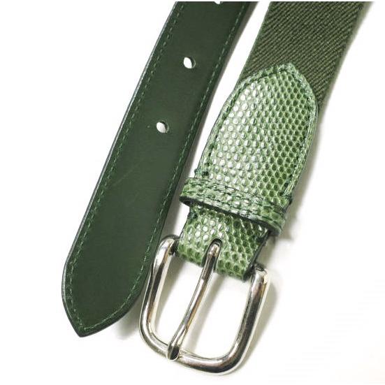KAPTAIN SUNSHINE キャプテンサンシャイン 23AW 日本製 Rubber Belt リザード ラバーベルト KSBSRB103 M グリーン g15819 |  | 02