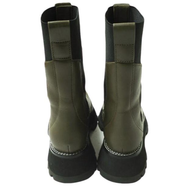 3.1 Phillip Lim スリーワン フィリップリム Kate Lug Sole Combat Boot サイドゴア コンバットブーツ SSF1-T748SEN 36(23cm) DK OLIVE |  | 03