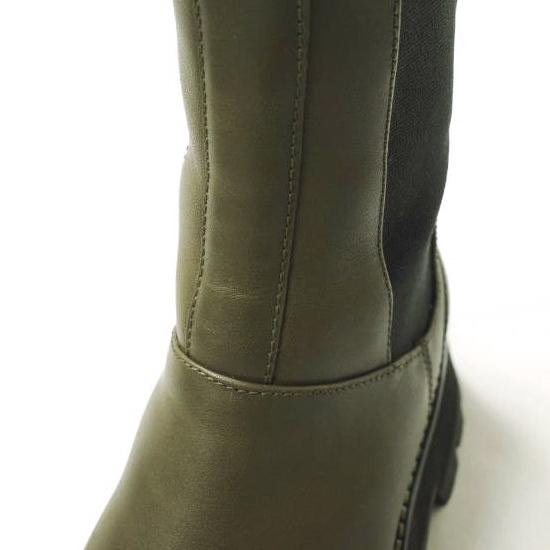 3.1 Phillip Lim スリーワン フィリップリム Kate Lug Sole Combat Boot サイドゴア コンバットブーツ SSF1-T748SEN 36(23cm) DK OLIVE |  | 06