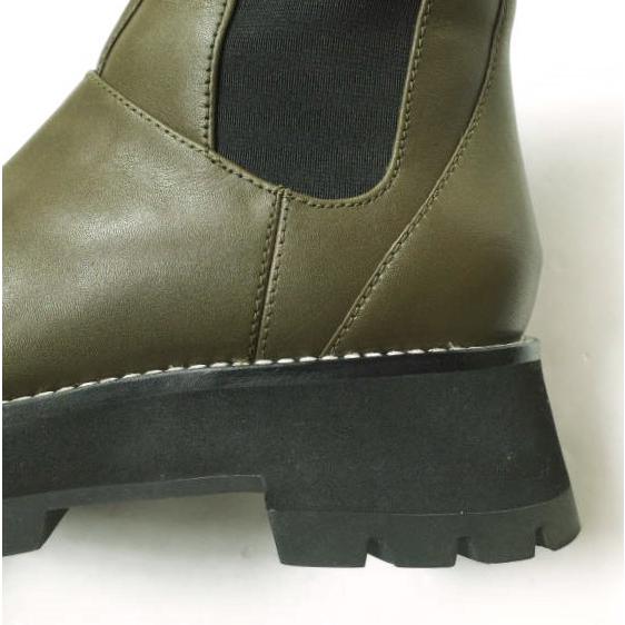 3.1 Phillip Lim スリーワン フィリップリム Kate Lug Sole Combat Boot サイドゴア コンバットブーツ SSF1-T748SEN 36(23cm) DK OLIVE |  | 08