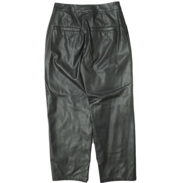 Ray BEAMS レイビームス 20AW フェイクレザーパンツ 63-23-0366-111 1 BLACK ボトムス g15837 |  | 01