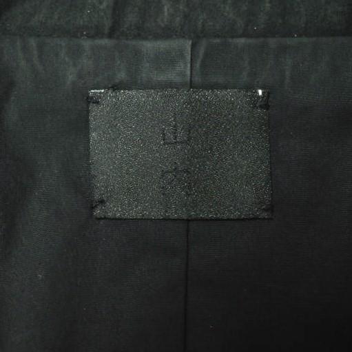 山内 ヤマウチ 日本製 中綿入りハイブリッドコットン ノーカラー