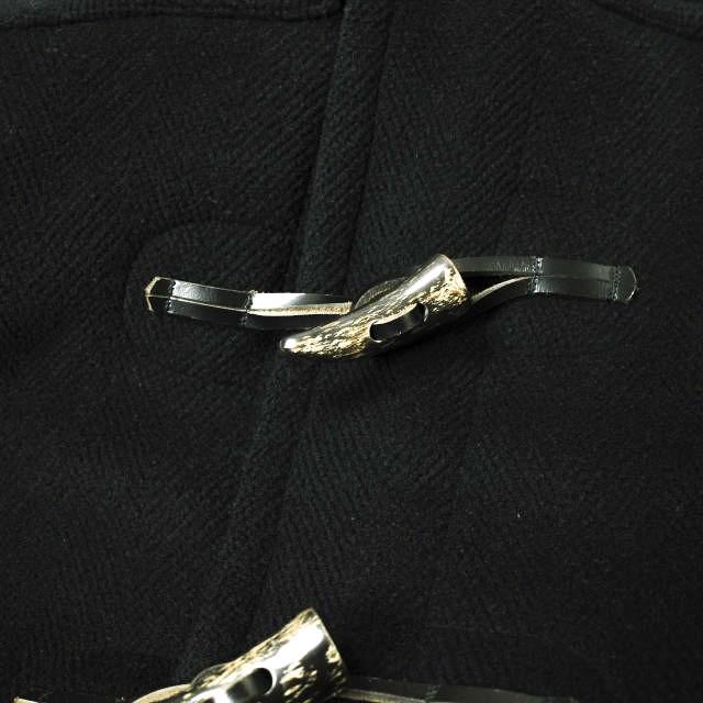INVERTERE インバーティア NEWTON ABBOT LONG LENGTH DUFFLE COAT ヘリンボーンウール ダッフルコート 38 ブラック JOSHUA ELLIS g15899 |  | 04