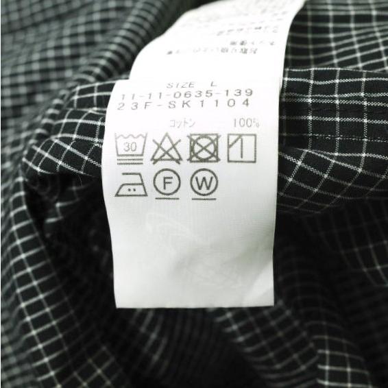 SSZ x MIN-NANO エスエスズィー ミンナノ 23AW 別注 BLACK CHECK SSZ x MIN-NANO エスエスズィー ミンナノ 23AW 別注 BLACK CHECK