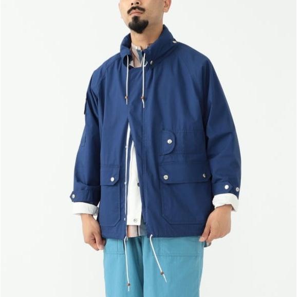 BEAMS PLUS ビームスプラス 23SS リバーシブル3レイヤーセーリングジャケット 38-18-0039-139 M NAVY シェル マウンテンパーカー アウター【中古】【BEAMS PLUS】 BEAMS PLUS ビームスプラス 23SS リバーシブル3レイヤーセーリング