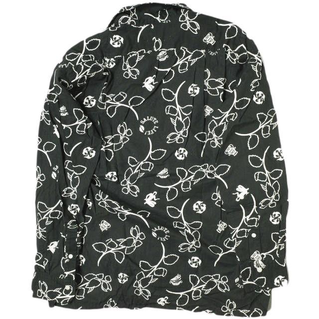 MOJITO x BEAMS PLUS モヒート ビームスプラス 別注 日本製 イベント限定 ABSINTH SHIRTS HAWAII ハワイアン柄 アブサンシャツ S ブラック |  | 01