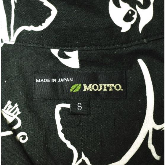 MOJITO x BEAMS PLUS モヒート ビームスプラス 別注 日本製 イベント限定 ABSINTH SHIRTS HAWAII ハワイアン柄 アブサンシャツ S ブラック |  | 03