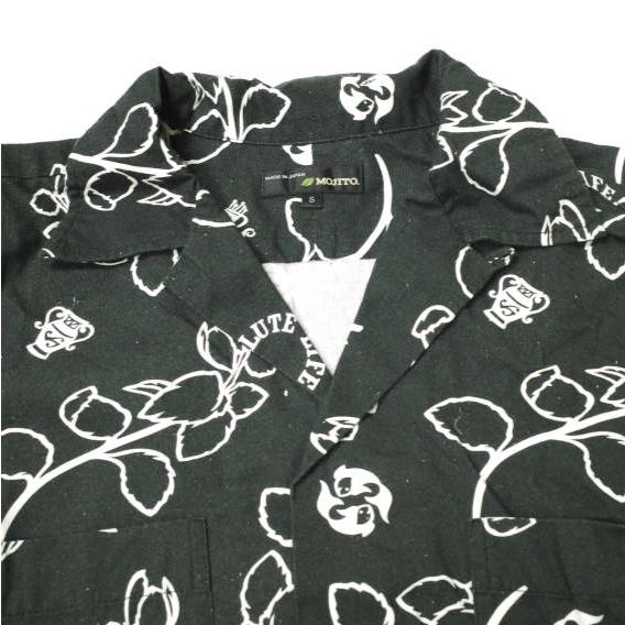 MOJITO x BEAMS PLUS モヒート ビームスプラス 別注 日本製 イベント限定 ABSINTH SHIRTS HAWAII ハワイアン柄 アブサンシャツ S ブラック |  | 04