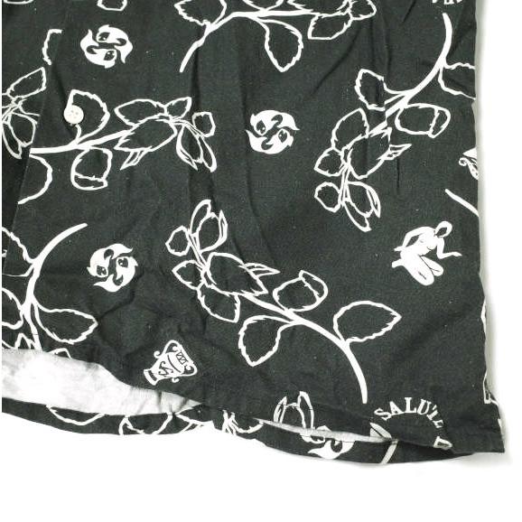 MOJITO x BEAMS PLUS モヒート ビームスプラス 別注 イベント限定 ABSINTH SHIRTS HAWAII ハワイアン柄 アブサンシャツ S ブラック MOJITO x BEAMS PLUS モヒート ビームスプラス 別注 日本製 イベント