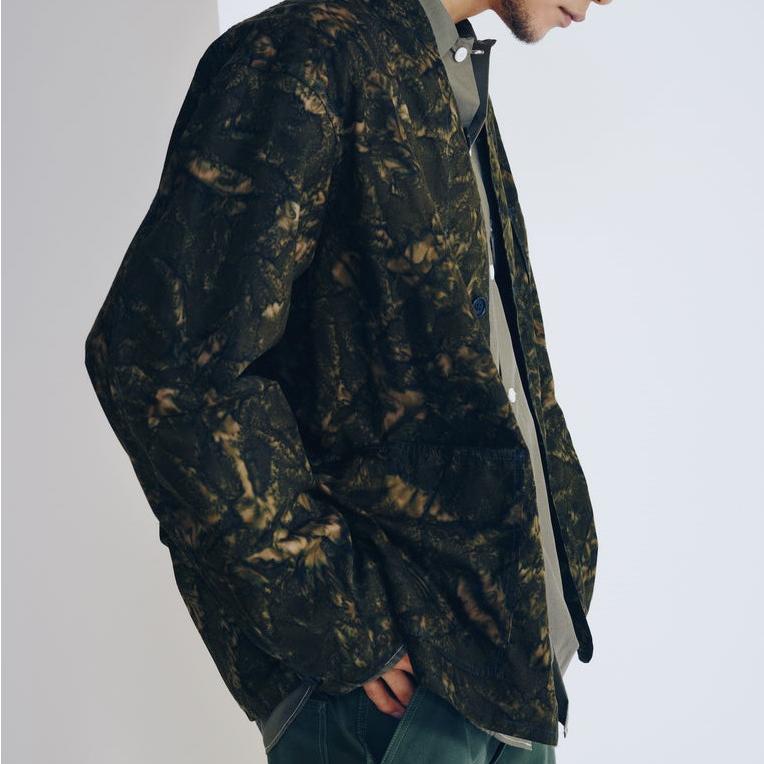 ポストオーバーオールズ　カバーオール バティック 1109R Mサイズ POST O'ALLS ポストオーバーオールズ Liquid Batik 1910年代