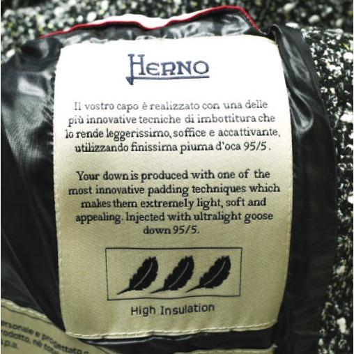 HERNO ヘルノ イタリア製 PRODUZ LAVJAP DOWN JACKET ブークレー HERNO ヘルノ イタリア製 PRODUZ LAVJAP DOWN JACKET ブークレー