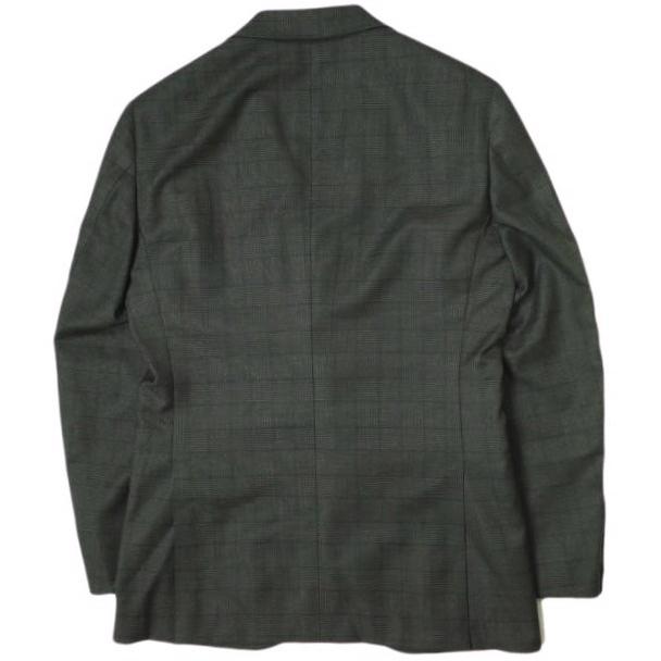 BEAMS F ビームスエフ グレンチェックスーツ 21-17-1201-264 46/8R ブラック/ブラウン セットアップ 3Bジャケット 1プリーツスラックス |  | 02