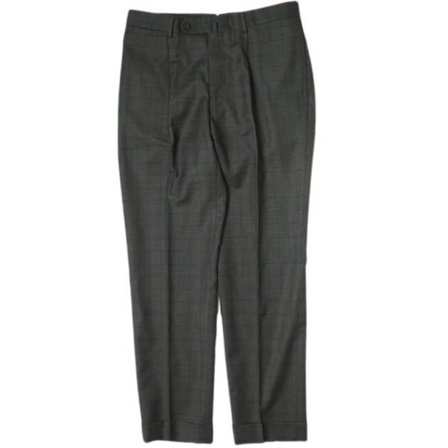 BEAMS F ビームスエフ グレンチェックスーツ 21-17-1201-264 46/8R ブラック/ブラウン セットアップ 3Bジャケット 1プリーツスラックス |  | 03