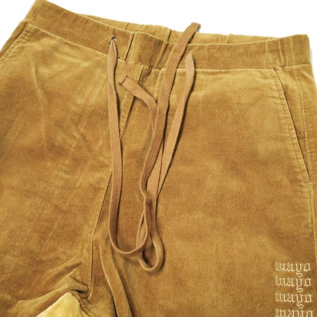 MAYO メイヨー 23AW Forget me not LOUNGE PANTS ラウンジパンツ 21MY-PT53 M Brown イージー 裾ジップ ボトムス g16091 |  | 03