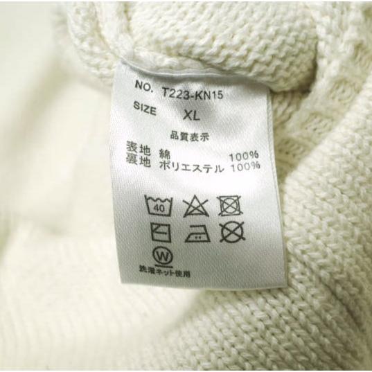 TAIN DOUBLE PUSH x ROYAL FLASH タインダブルプッシュ ロイヤルフラッシュ 22AW カーディガン T223-KN15 XL ホワイト ワッペン g16093 |  | 07