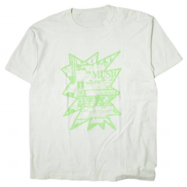 BODYSONG. x ROYAL FLASH ボディソング ロイヤルフラッシュ 別注 インサイドアウト グラフィックTシャツ TEE/RF BS219000 WHITE/GREEN | 