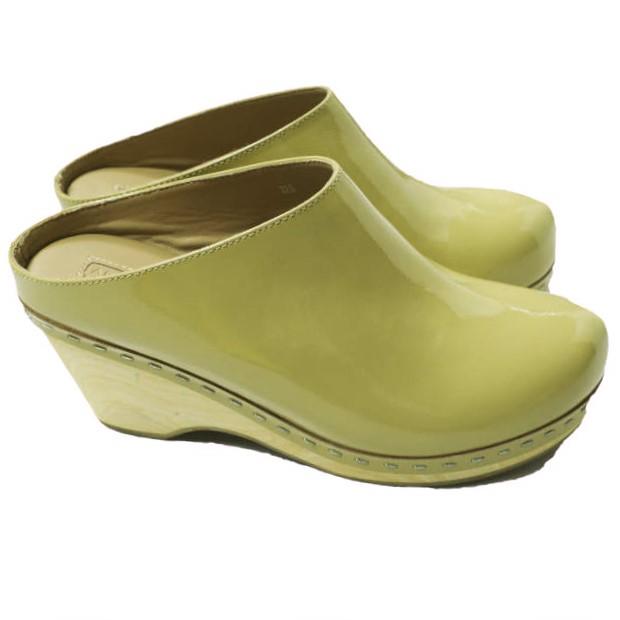 ADAM ET ROPE アダムエロペ 23SS ウッドソールサボ GAA03030 22.5cm ベージュ パテントレザー ウエッジソール サンダル シューズ g16122 |  | 02