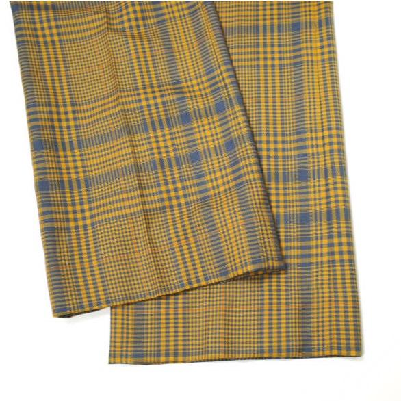 WELLDER ウェルダー 20AW 日本製 One Tuck Check Flare Trousers 1タックチェックフレアトラウザーズ WL20APT07 0 オレンジ パンツ g16147 |  | 07